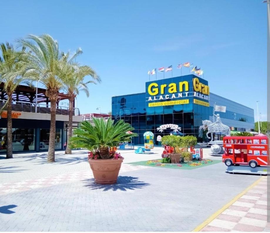 Bungalow Adaptado, Terraza Muy Grande Y Soleada. Gran Alacant Exterior photo